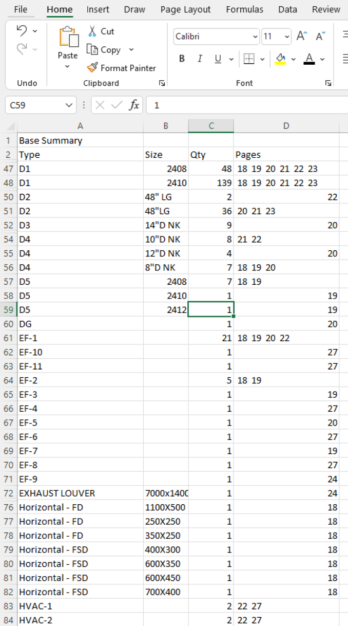 View in Excel